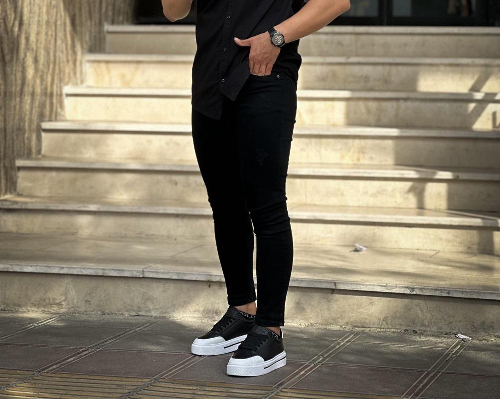 شلوار جین اسکینی مشکی