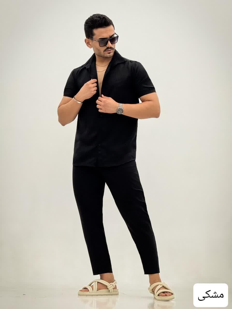 پیراهن مردانه کوتاه پلو_کد4259
