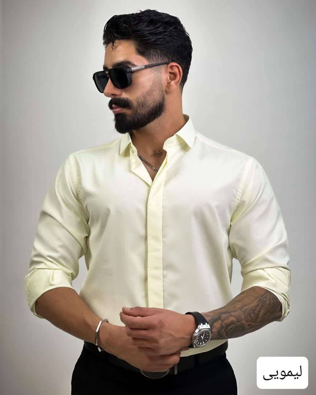 پیراهن پارچه ای ساده_کد4451