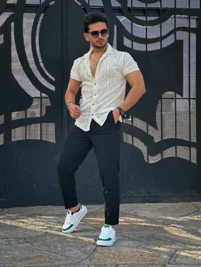 پیراهن گرد بافت