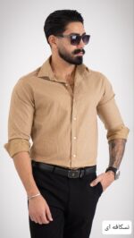 پیراهن مردانه راه راه اذین_کد4638 - Image 8