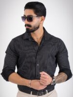 پیراهن مردانه راه راه اذین_کد4638