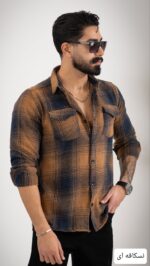 پیراهن مردانه پشمی کیارش_کد4639 - Image 2