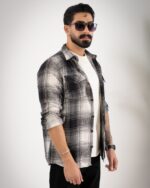 پیراهن مردانه پشمی کیارش_کد4639