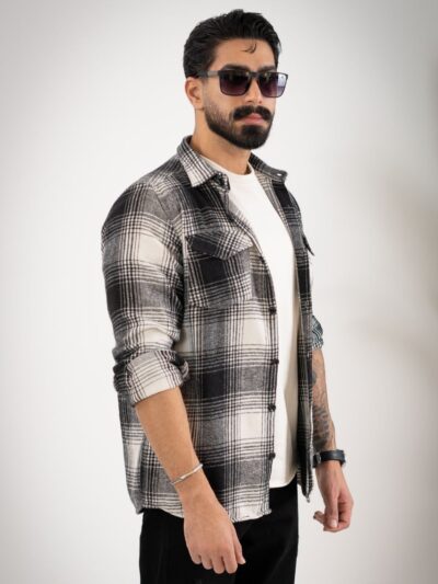 پیراهن مردانه پشمی کیارش_کد4639