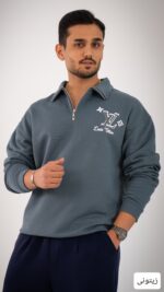 دورس مردانه نیم زیپ لویزویتون_کد4623 - Image 2